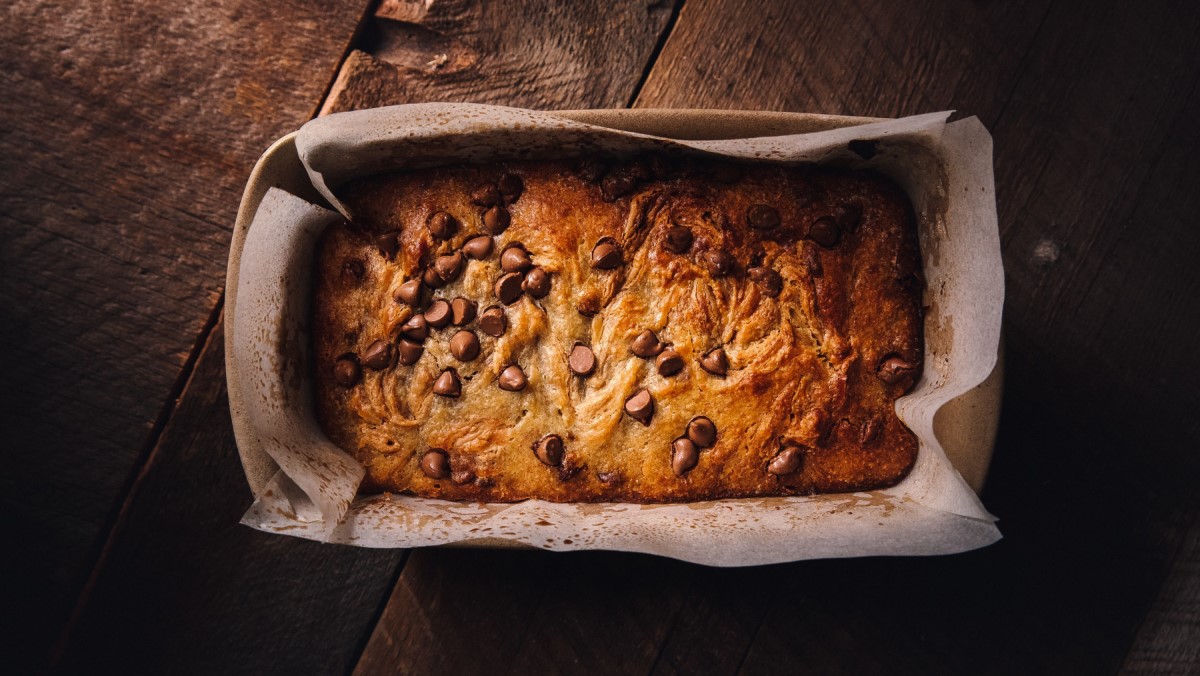 Chocolate Banana Bread Photo credit: Jeff Vanderspank on Unsplash