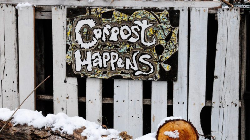 Compost Sign Photo credit: Toni Reed on Unsplash