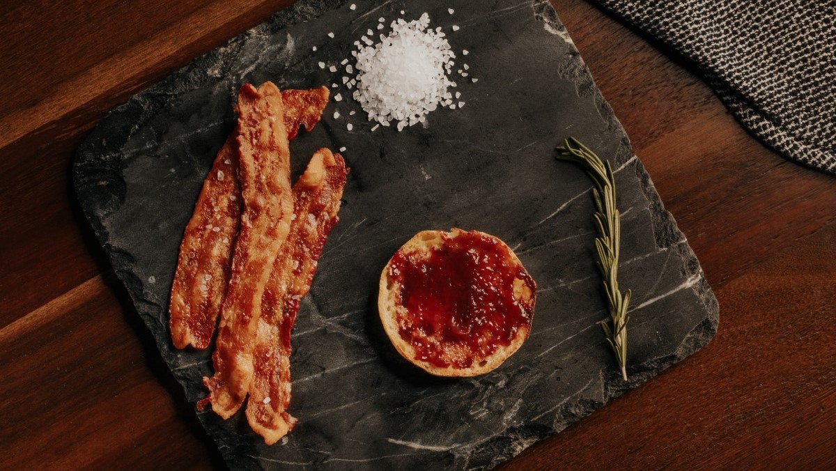 Perfectly Cooked Bacon Photo credit: Wright Brand Bacon on Unsplash