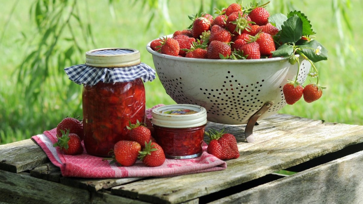 Strawberry Chia Jam Photo credit: Lucinda Hershberger on Unsplash
