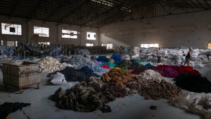Discarded Fast Fashion Garments Photo credit: Francois Le Nguyen on Unsplash
