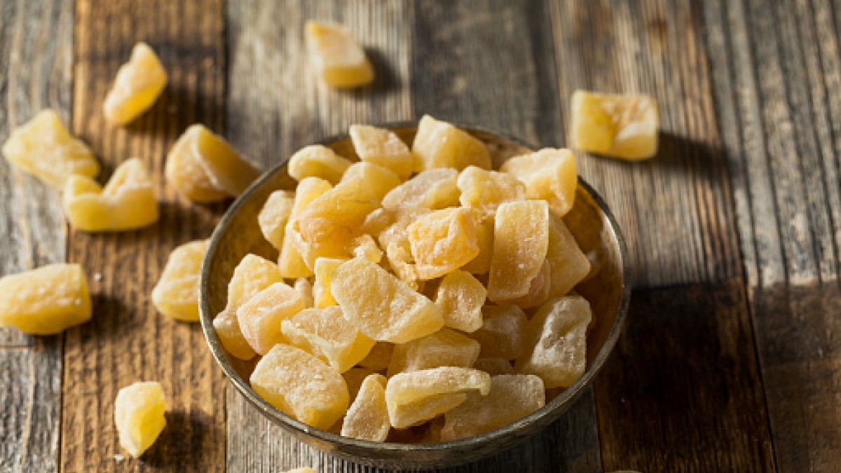 Homemade Candied Ginger Chews Photo credit: istockphoto